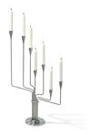 During a stay in the southern hemisphere Piet Hein was missing The Great Bear in the sky. This privation inspired him to create a seven branched candelabra which could bring back his thoughts to Denmark and the north. It was the idea behind this candelabra which has now been manufactured according to his elegant design using the finest danish quality materials.