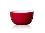 81203-PIET HEIN Bowl dia. 14 cm. Glass RED-OPAL