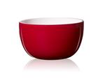 81206-PIET HEIN Bowl dia. 18 cm. Glass RED-OPAL