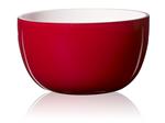 81210-PIET HEIN Bowl dia. 26 cm. Glass RED-OPAL