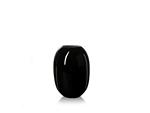 85301-PIET HEIN Vase 16 cm. Glass BLACK-OPAL
