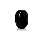 85303-PIET HEIN Vase 20 cm. Glass BLACK-OPAL