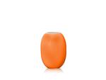 85401-PIET HEIN Vase 16 cm. Glass ORANGE-OPAL