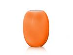 85406-PIET HEIN Vase 25 cm. Glass ORANGE-OPAL